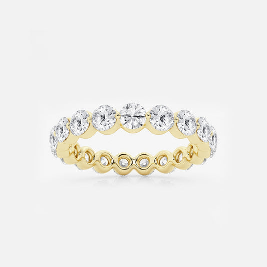 Sophia - Floating Eternity Band Wedding Ring