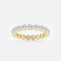 Sophia - Floating Eternity Band Wedding Ring