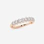 Sophia - Graceful Oval Design Wedding Ring