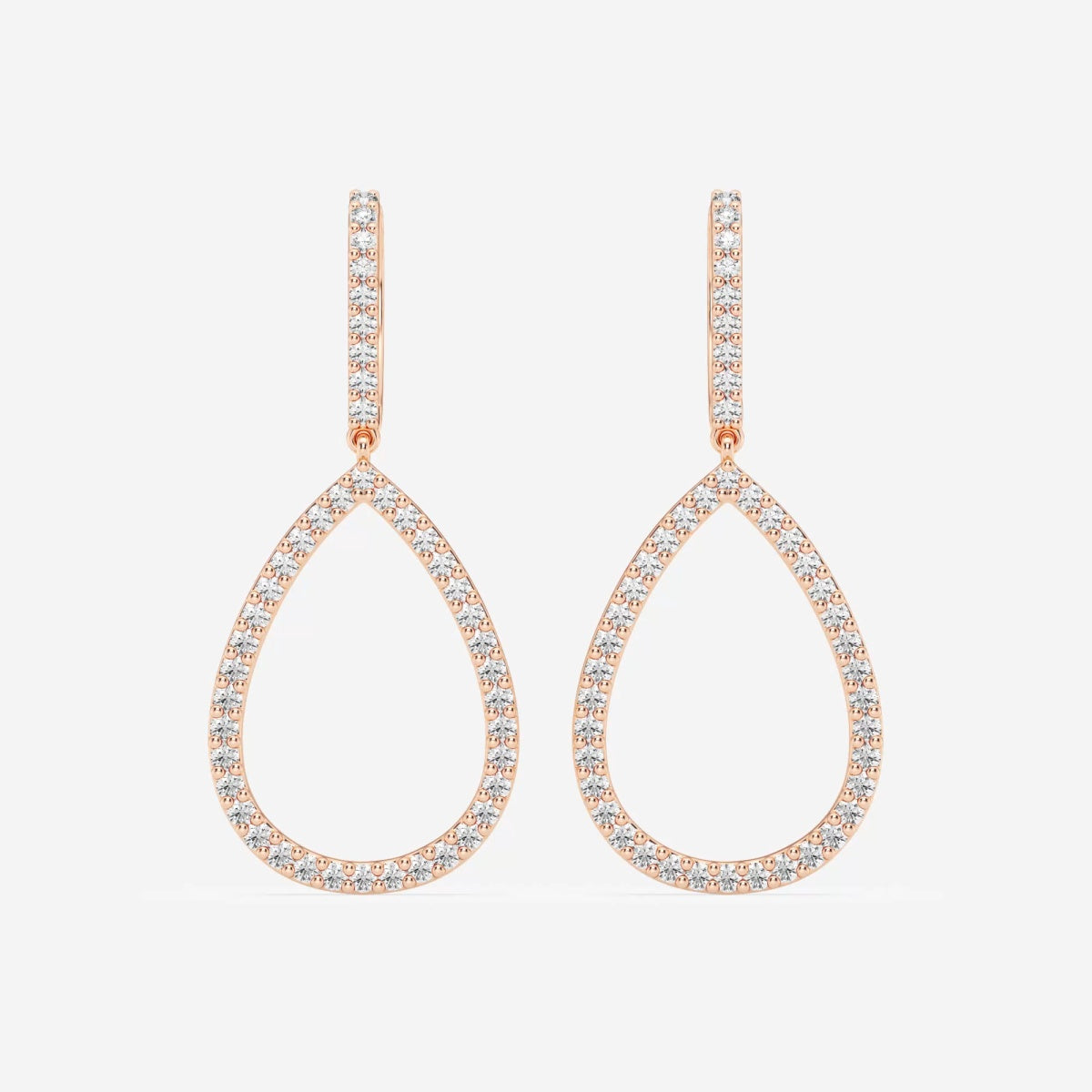 Sophia - Sleek Teardrop Design Earrings