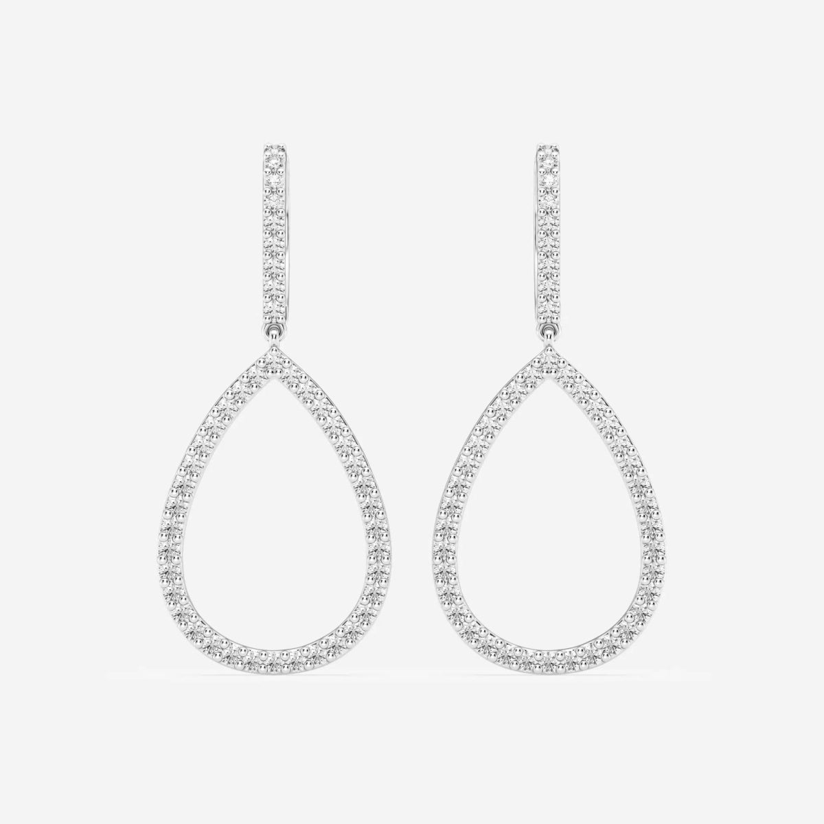 Sophia - Sleek Teardrop Design Earrings