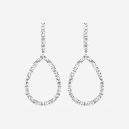 Sophia - Sleek Teardrop Design Earrings