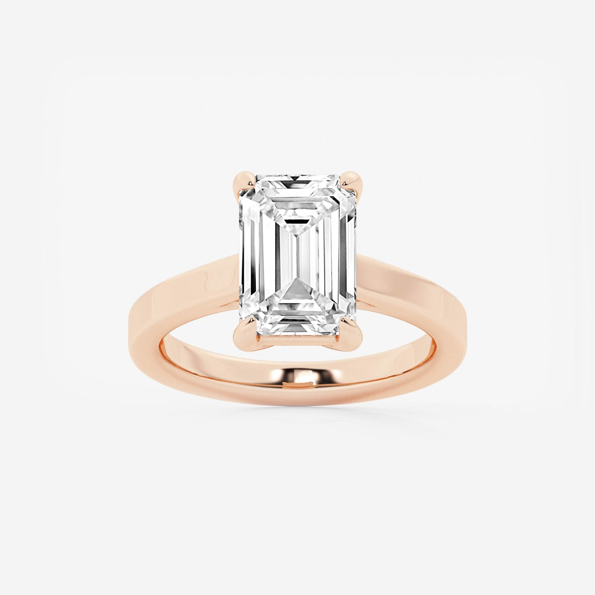 Talia - Sleek Solitaire Engagement Ring