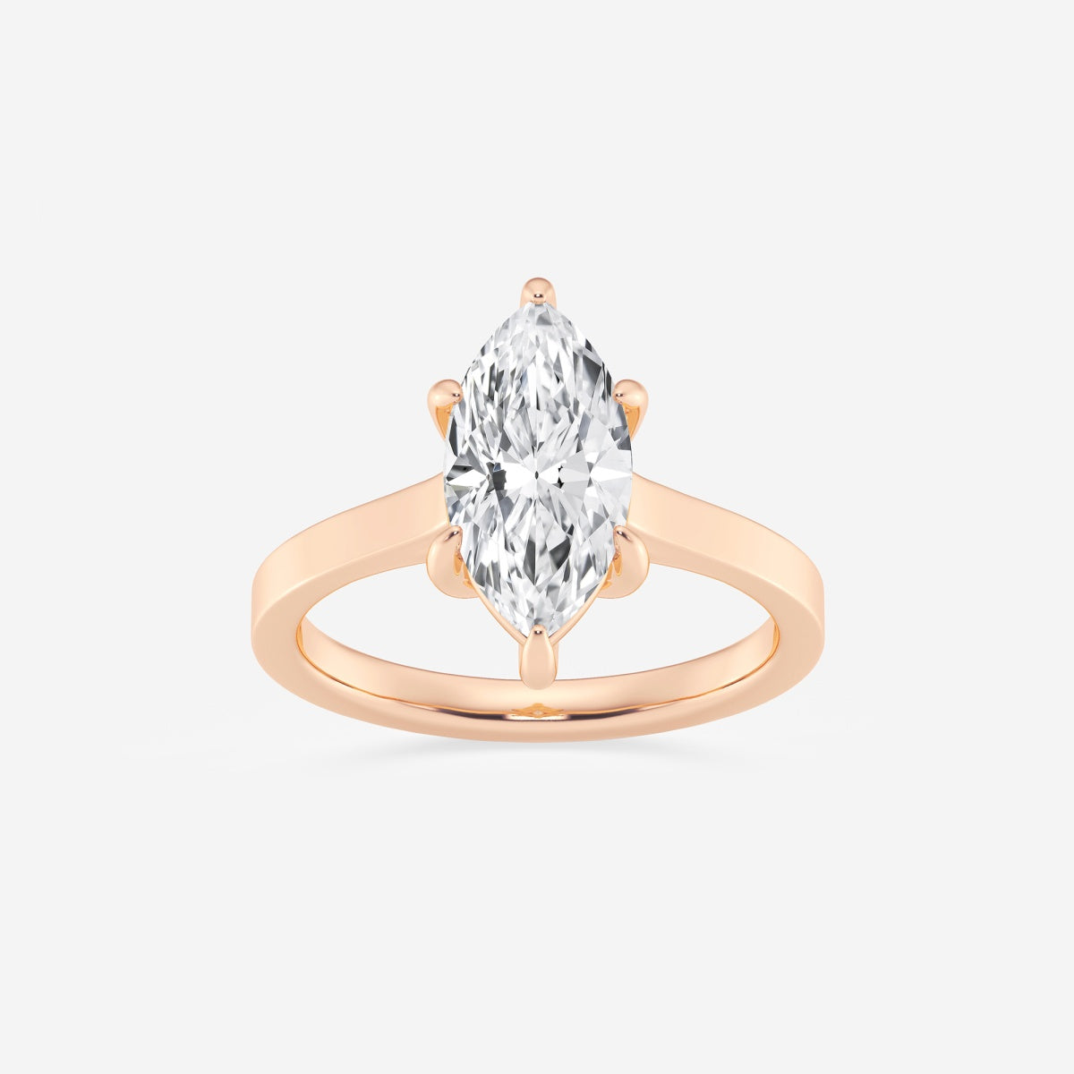 Talia - Sleek Solitaire Engagement Ring