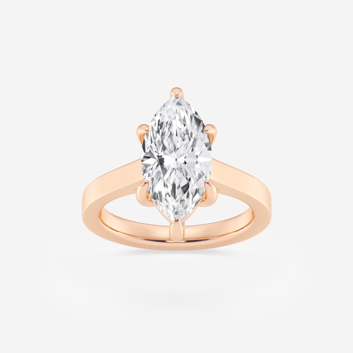 Talia - Sleek Solitaire Engagement Ring