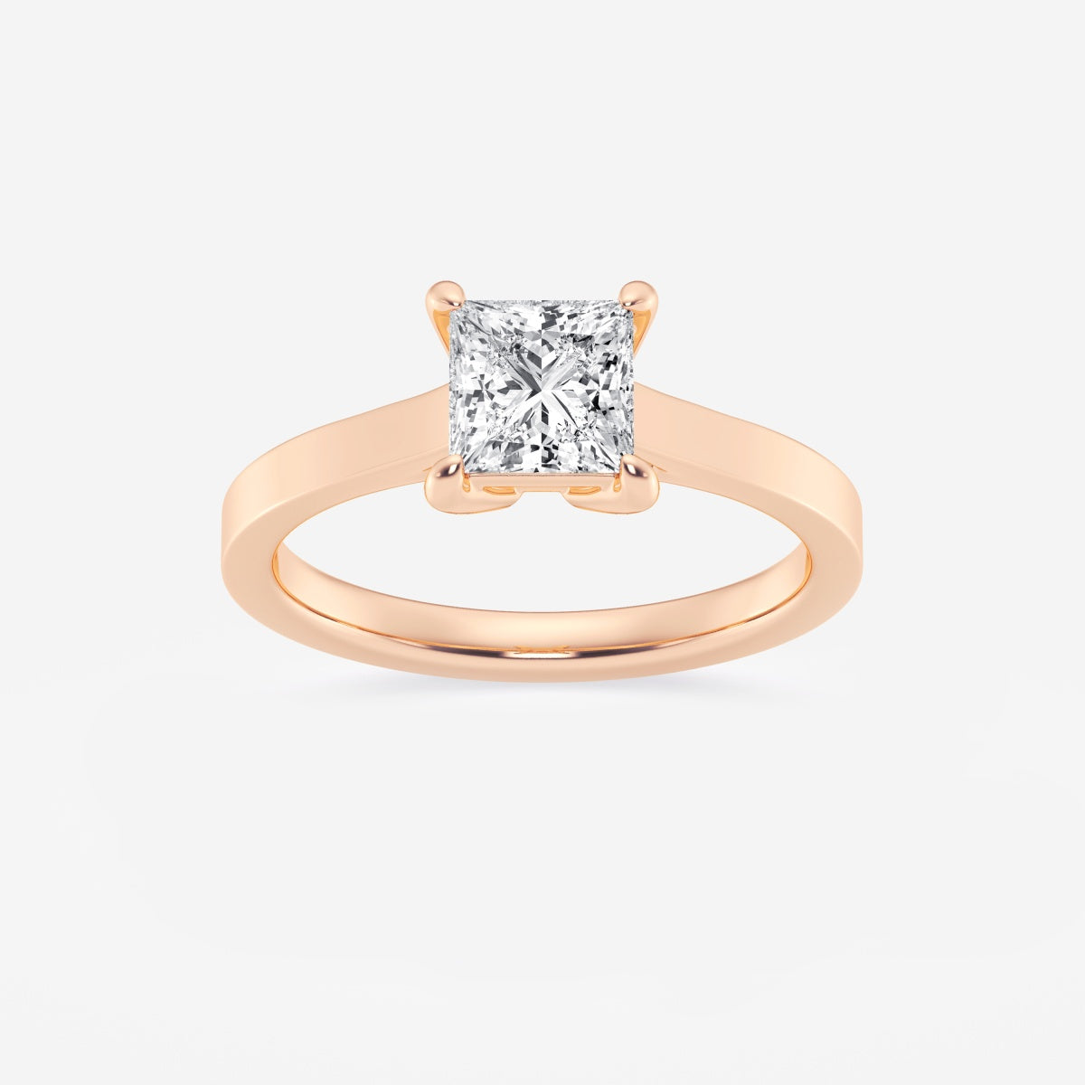 Talia - Sleek Solitaire Engagement Ring