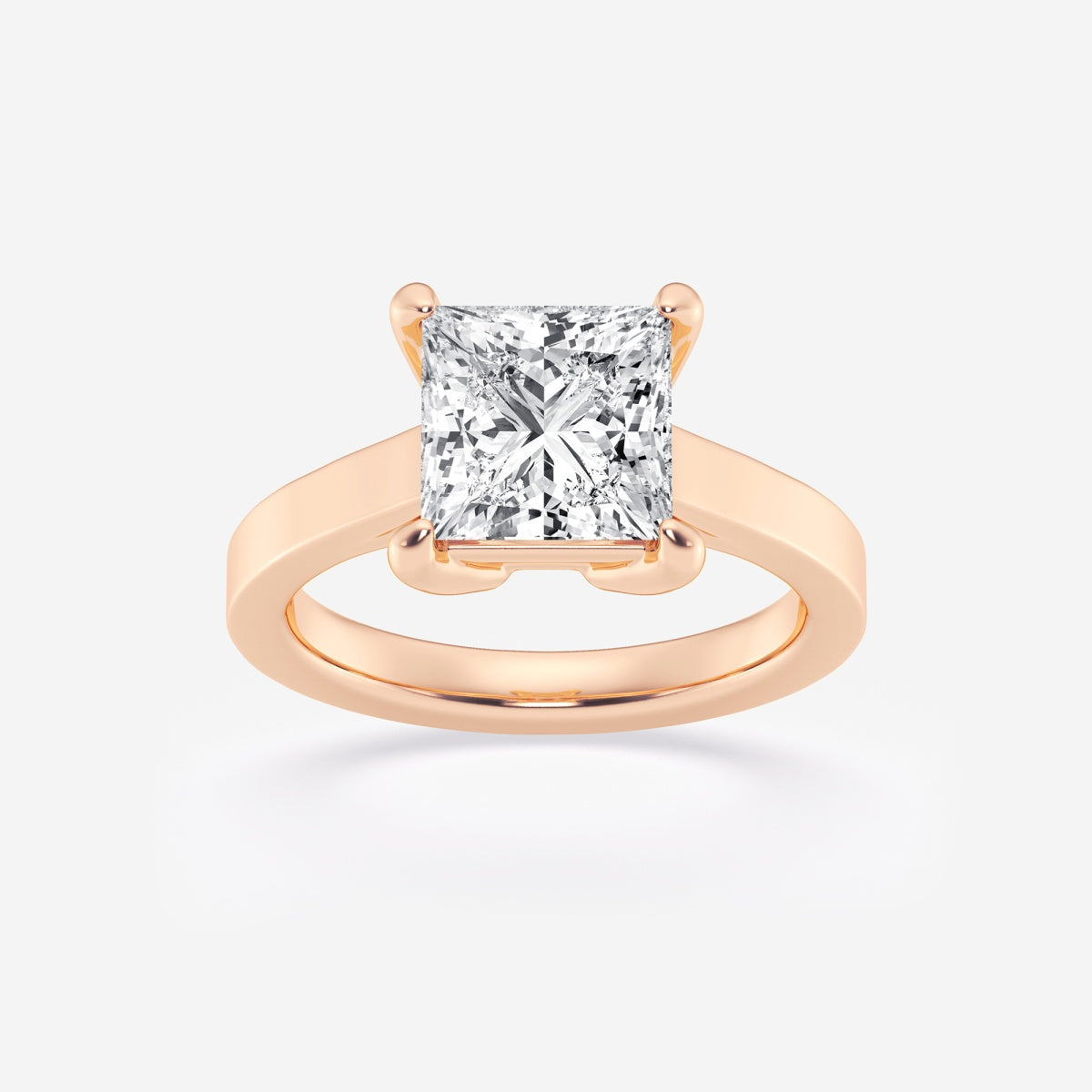 Talia - Sleek Solitaire Engagement Ring