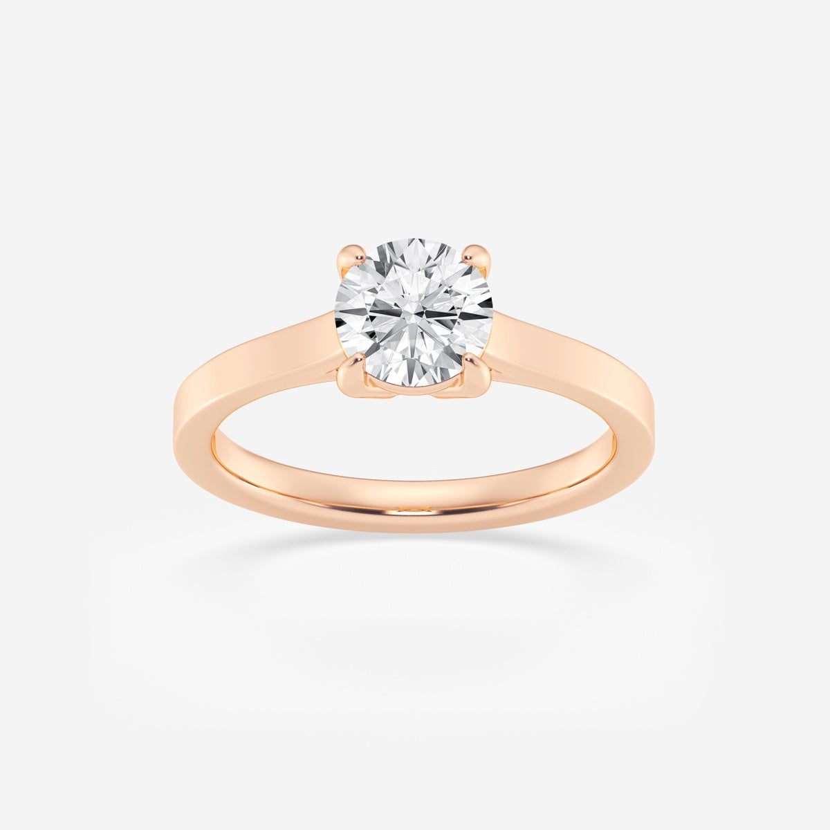 Talia - Sleek Solitaire Engagement Ring