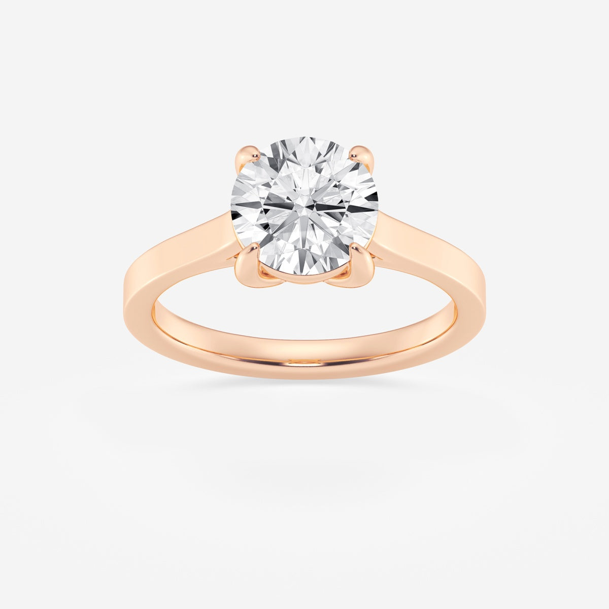 Talia - Sleek Solitaire Engagement Ring