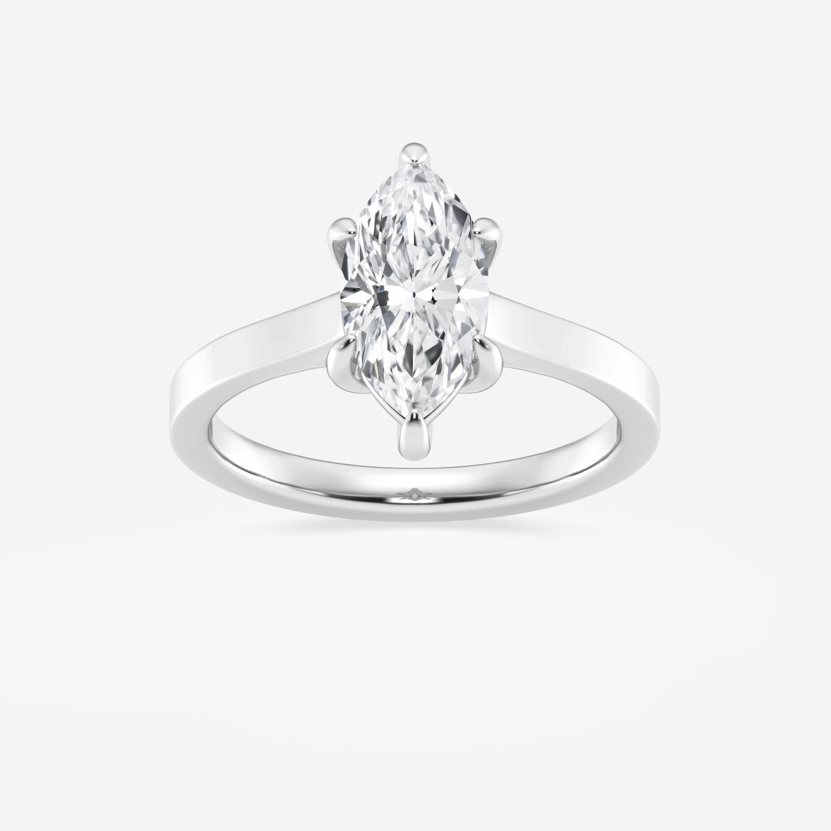 Talia - Sleek Solitaire Engagement Ring