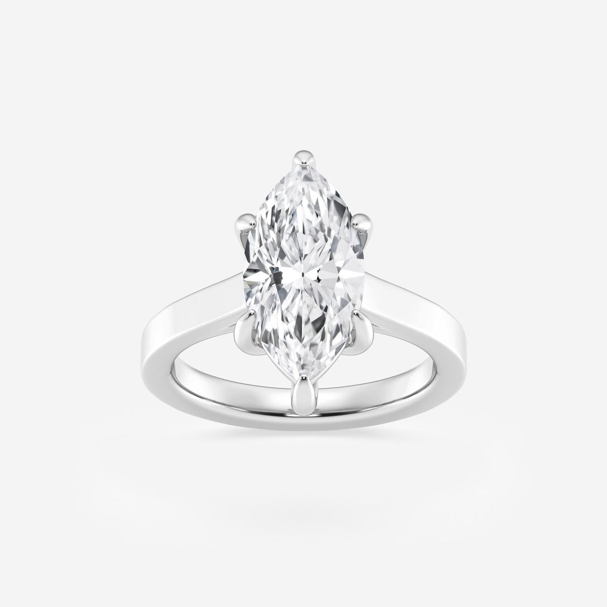 Talia - Sleek Solitaire Engagement Ring