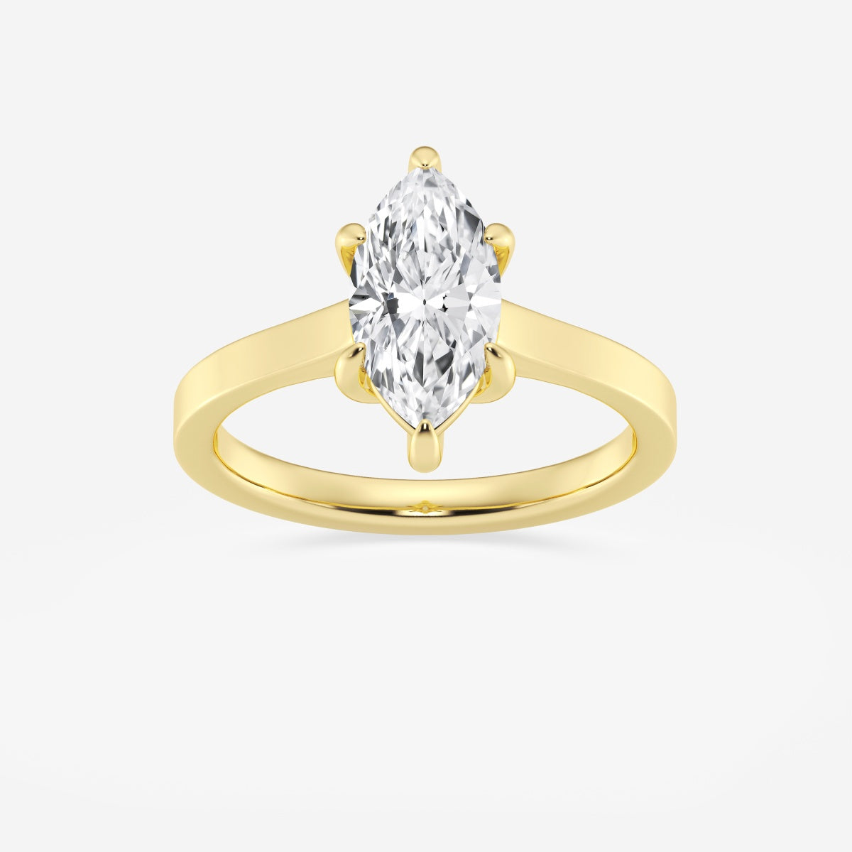 Talia - Sleek Solitaire Engagement Ring