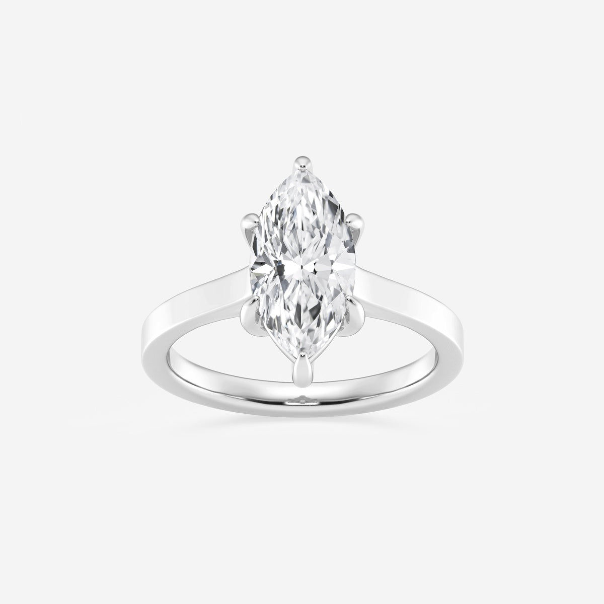 Talia - Sleek Solitaire Engagement Ring