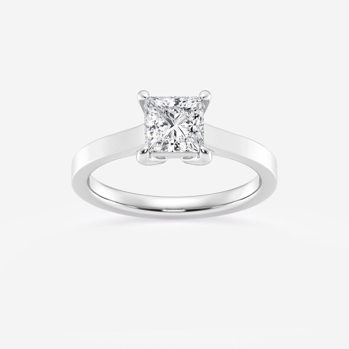 Talia - Sleek Solitaire Engagement Ring