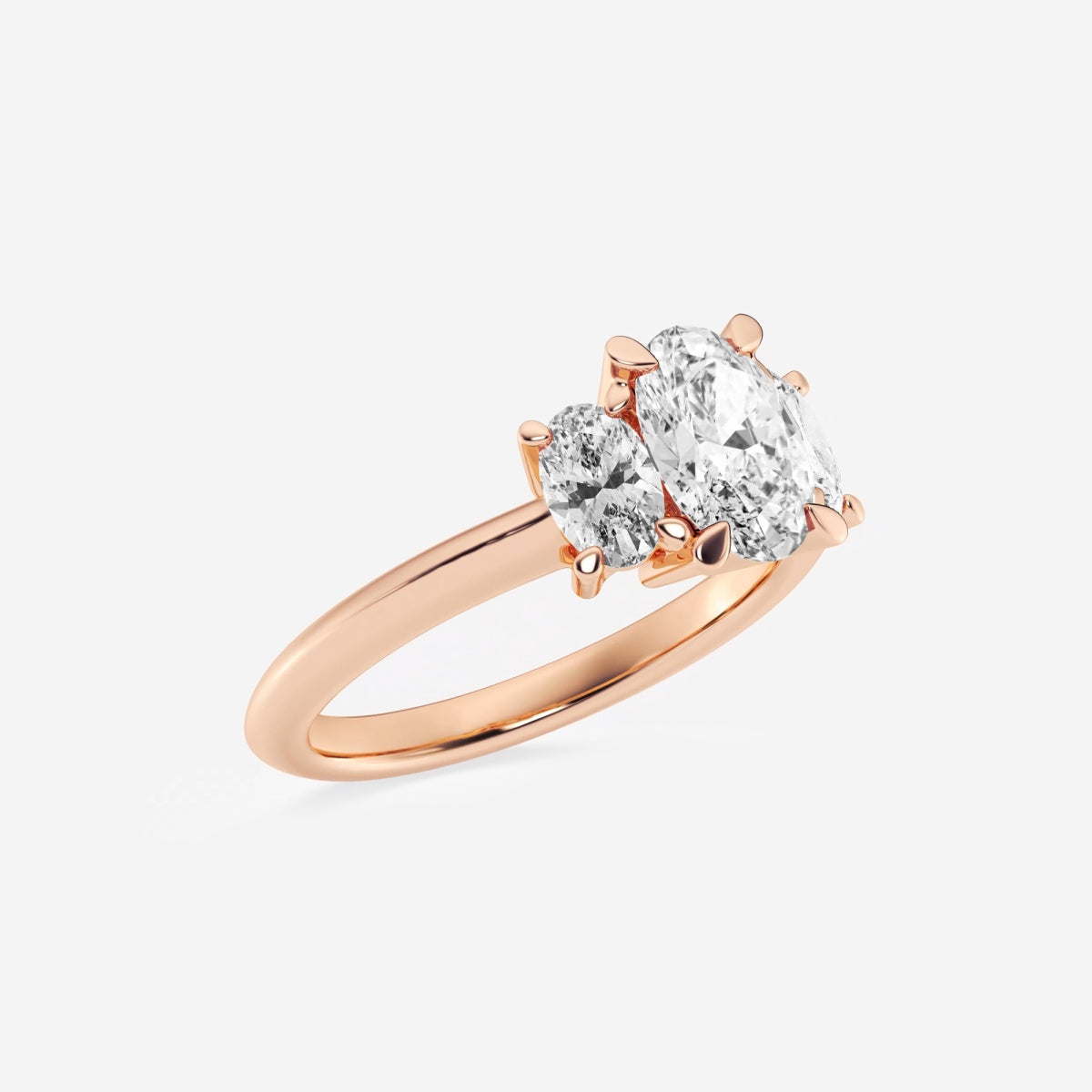 Trinity - Three Stone Design Engagement Ring