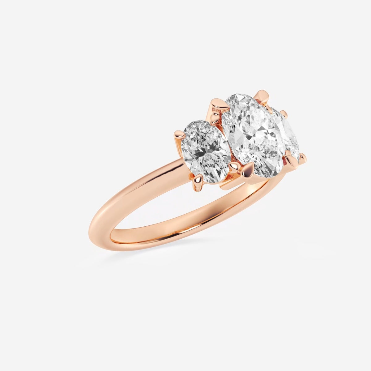 Trinity - Three Stone Design Engagement Ring