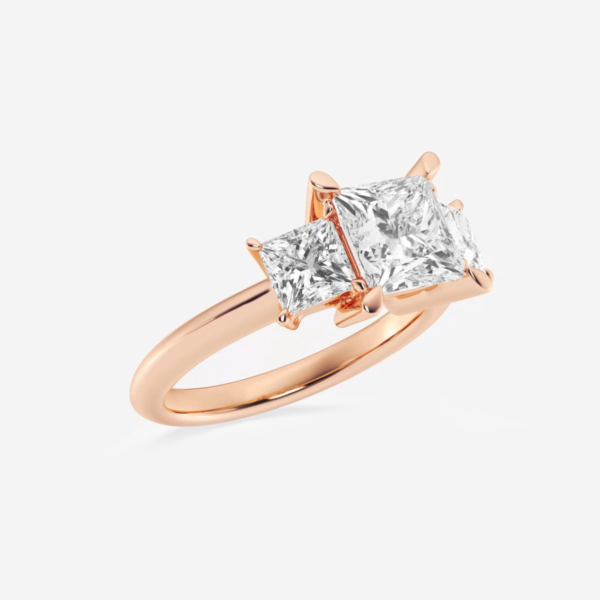 Trinity - Three Stone Design Engagement Ring