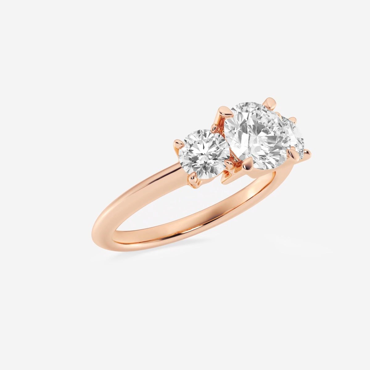 Trinity - Three Stone Design Engagement Ring