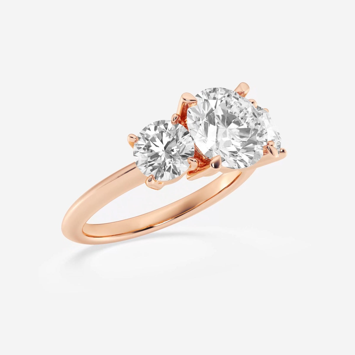 Trinity - Three Stone Design Engagement Ring