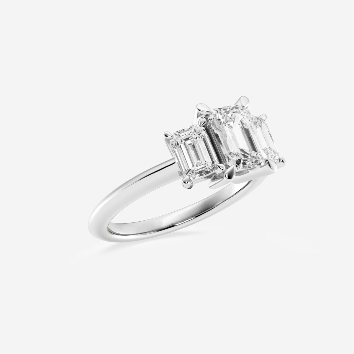 Trinity - Three Stone Design Engagement Ring