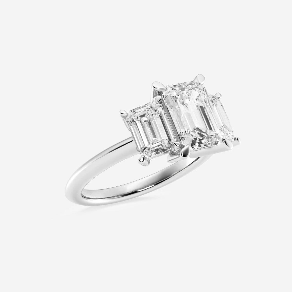 Trinity - Three Stone Design Engagement Ring