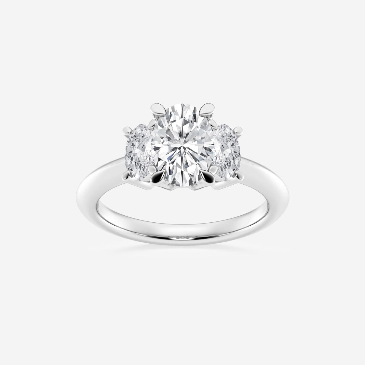 Trinity - Three Stone Design Engagement Ring