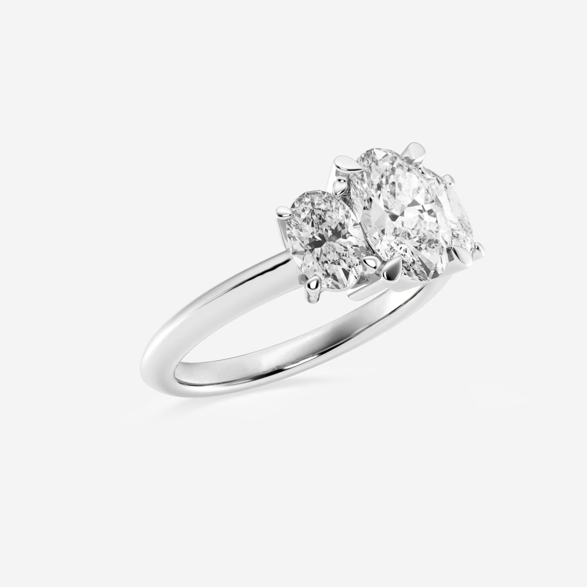 Trinity - Three Stone Design Engagement Ring