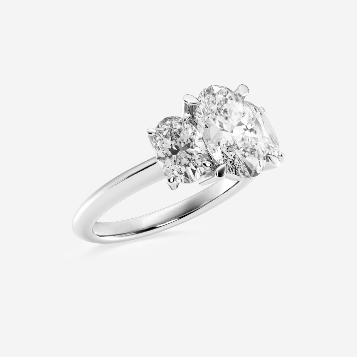 Trinity - Three Stone Design Engagement Ring