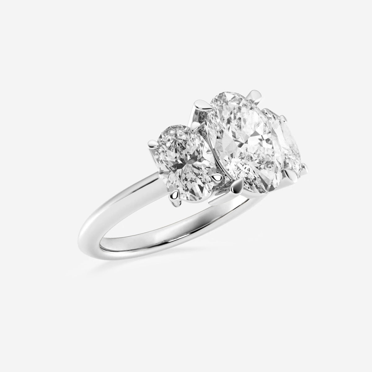 Trinity - Three Stone Design Engagement Ring