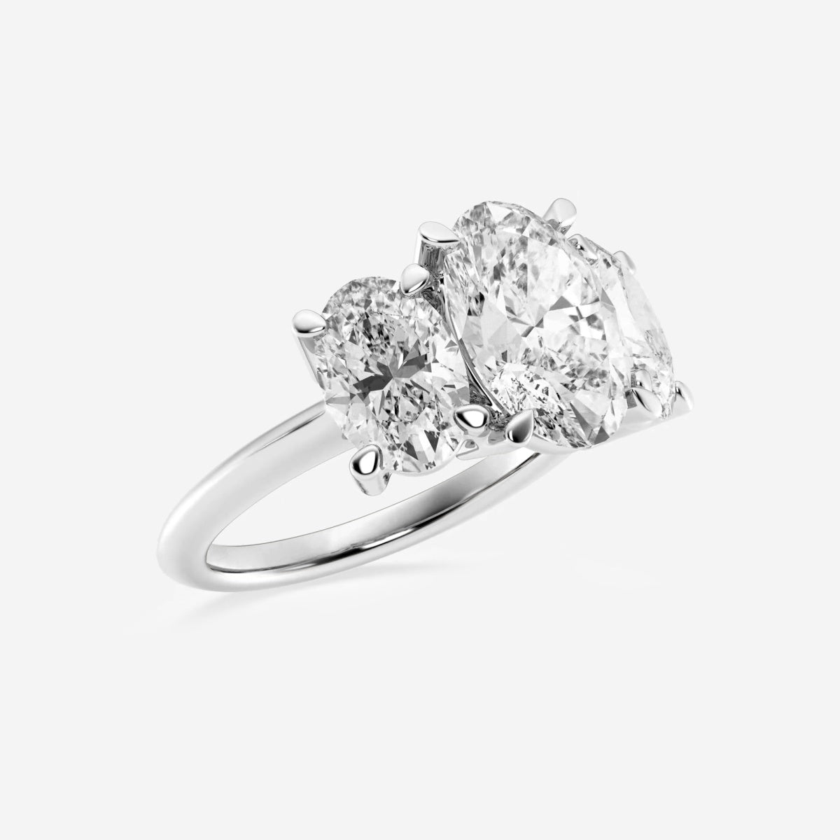 Trinity - Three Stone Design Engagement Ring