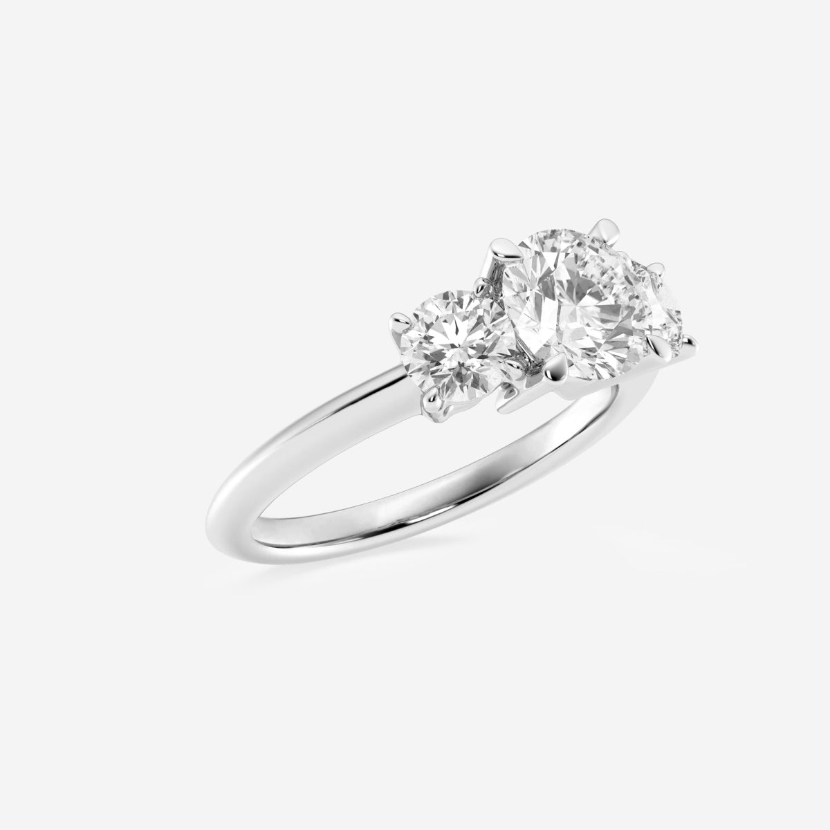 Trinity - Three Stone Design Engagement Ring