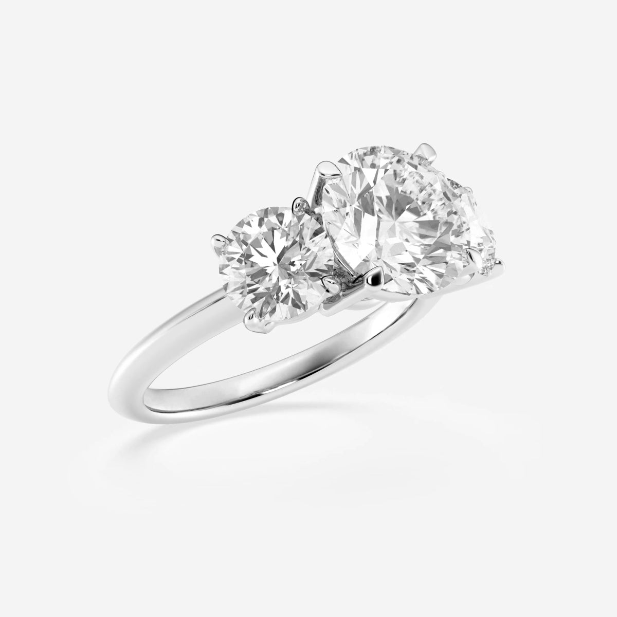 Trinity - Three Stone Design Engagement Ring