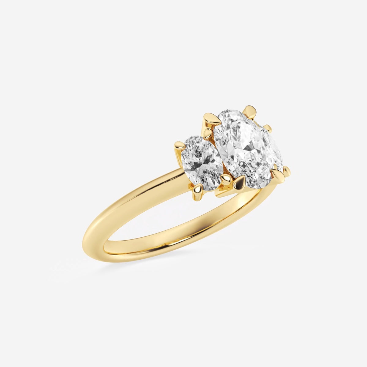 Trinity - Three Stone Design Engagement Ring