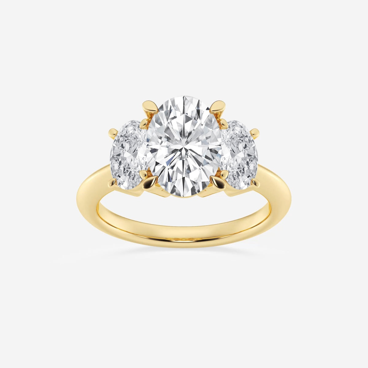 Trinity - Three Stone Design Engagement Ring