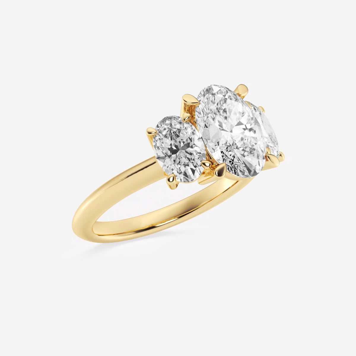 Trinity - Three Stone Design Engagement Ring