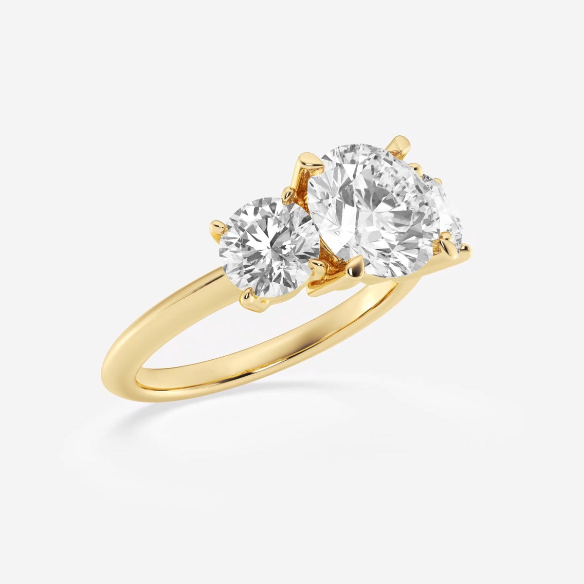 Trinity - Three Stone Design Engagement Ring