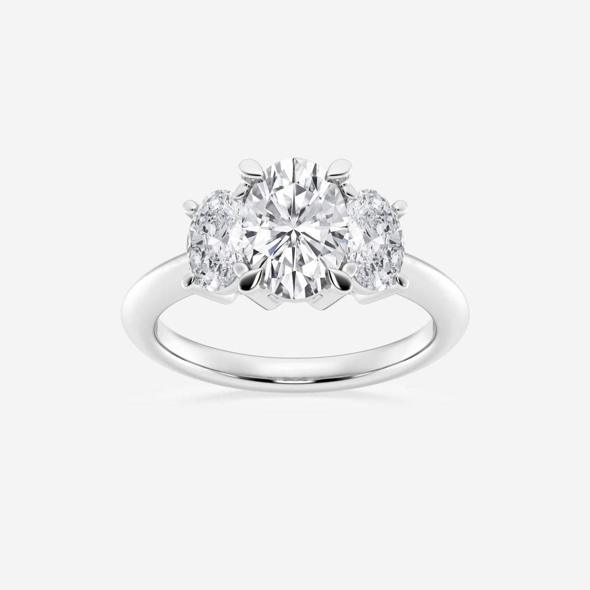 Trinity - Three Stone Design Engagement Ring