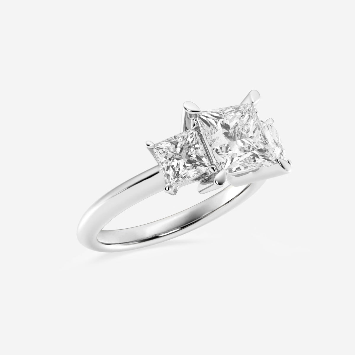 Trinity - Three Stone Design Engagement Ring