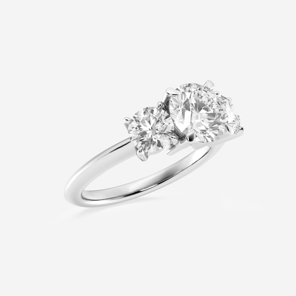 Trinity - Three Stone Design Engagement Ring