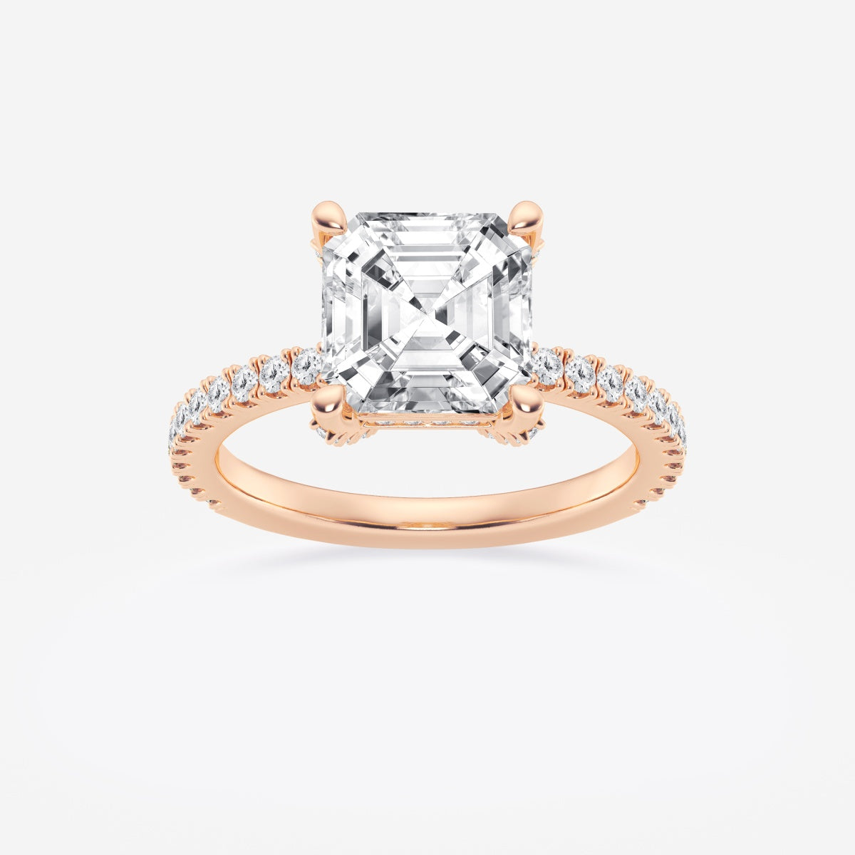 Viviana - Hidden Halo Elegance Engagement Ring