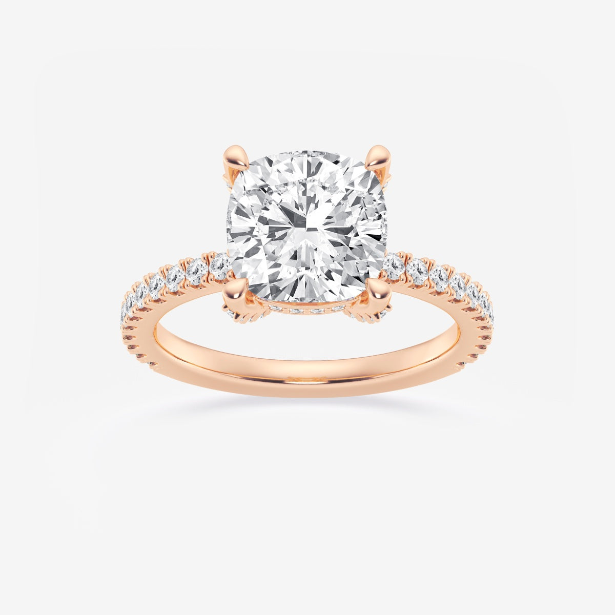 Viviana - Hidden Halo Elegance Engagement Ring