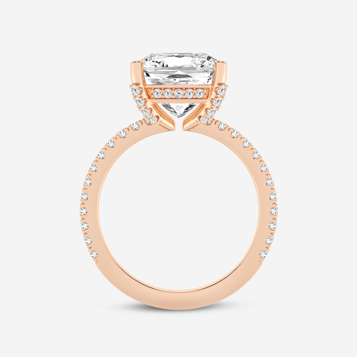 Viviana - Hidden Halo Elegance Engagement Ring