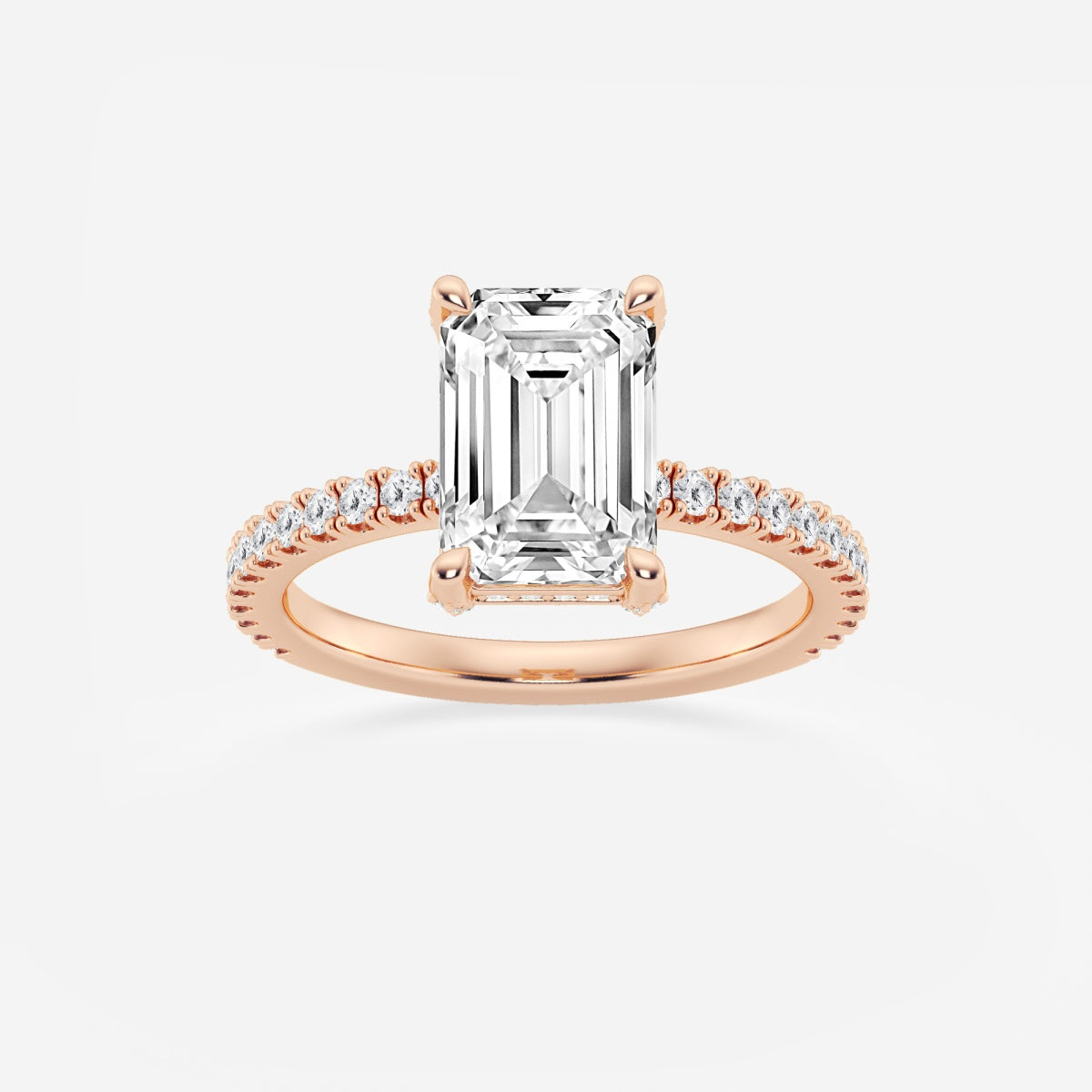 Viviana - Hidden Halo Elegance Engagement Ring