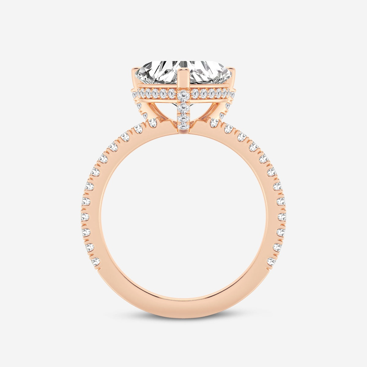 Viviana - Hidden Halo Elegance Engagement Ring