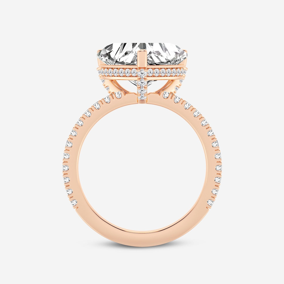 Viviana - Hidden Halo Elegance Engagement Ring