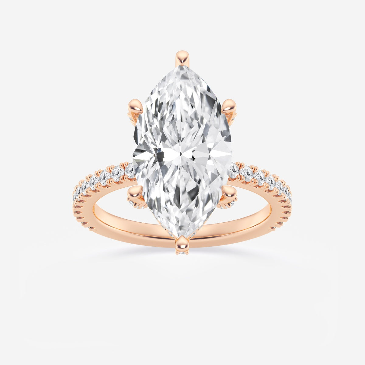 Viviana - Hidden Halo Elegance Engagement Ring