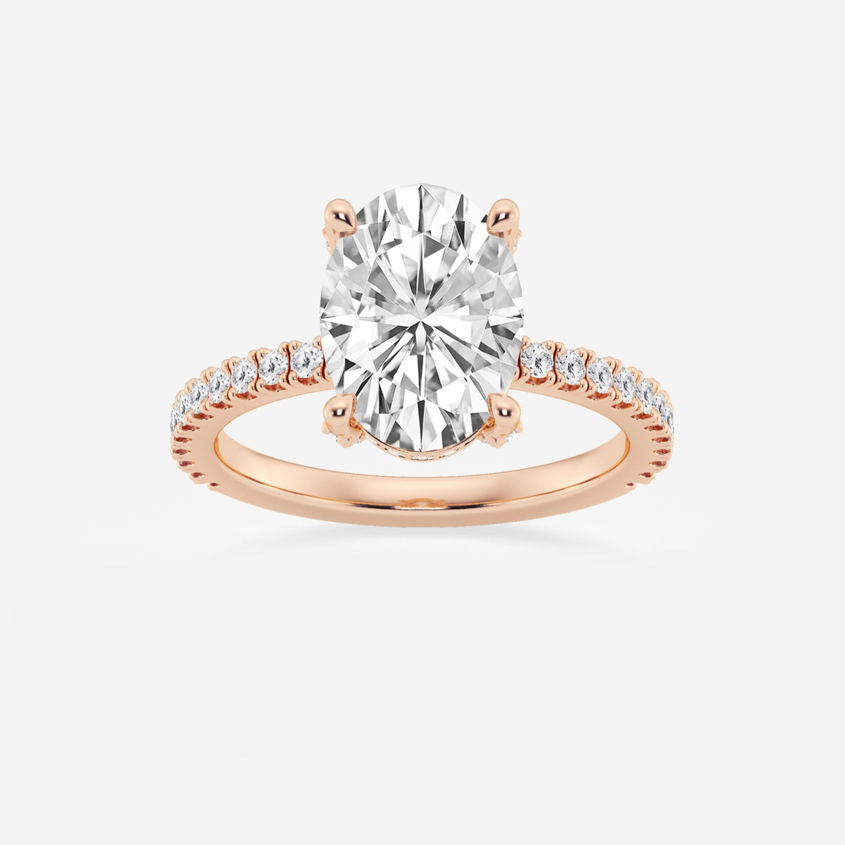 Viviana - Hidden Halo Elegance Engagement Ring