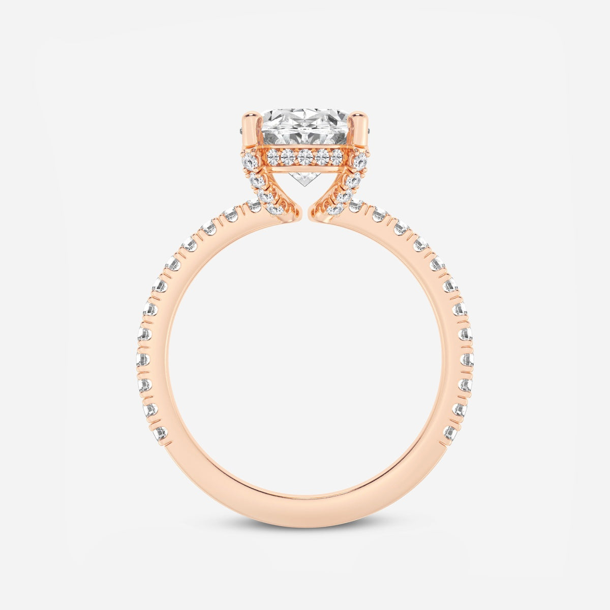 Viviana - Hidden Halo Elegance Engagement Ring