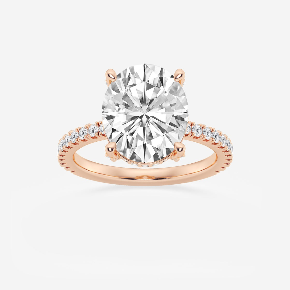 Viviana - Hidden Halo Elegance Engagement Ring