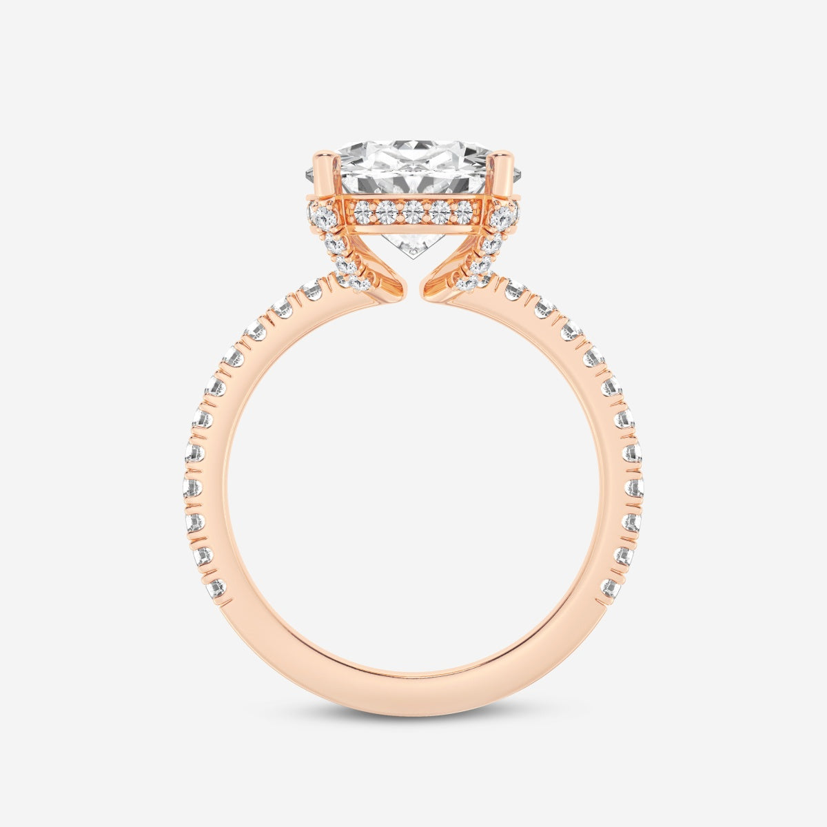 Viviana - Hidden Halo Elegance Engagement Ring